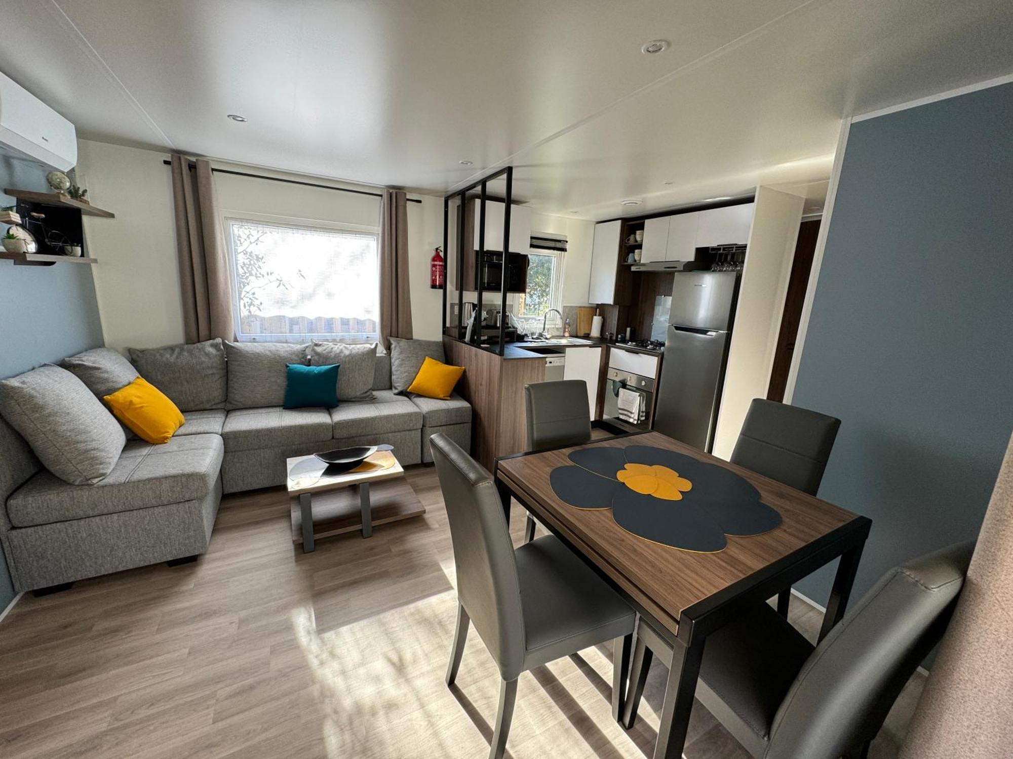 Mobil Home Tout Confort Camping Les Viviers Cap Ferret Леж-Кап-Ферре Екстер'єр фото